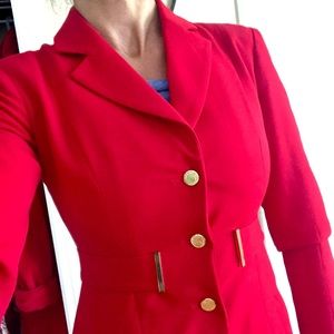 Magnificent Calvin Klein Long Dress/Long Blazer